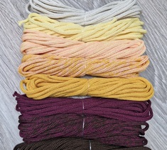 Шнур для вязания полиэфирный 3мм без сердечника