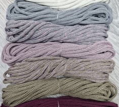 Шнур для вязания полиэфирный 3мм без сердечника