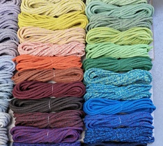 шнур хлопковый для вязания и макраме 4мм без сердечника 