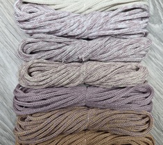 Шнур для вязания полиэфирный 3мм без сердечника