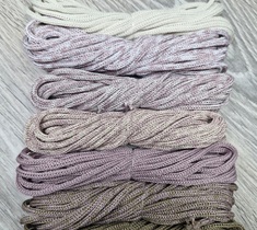 Шнур для вязания полиэфирный 3мм без сердечника
