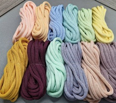 ШНУР полиэфирный 8мм с сердечником мягкий