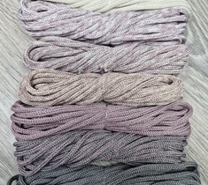 Шнур для вязания полиэфирный 3мм без сердечника