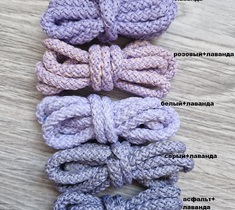 Шнур для вязания ковра 5мм с сердечником полиэфирный