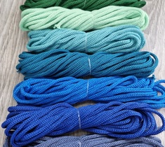 Шнур 3мм полиэфирный без сердечника для вязания ковров/сумок