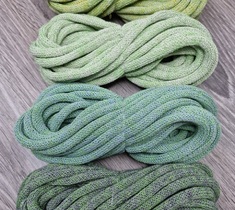 Шнур для вязания и макраме хлопковый 7ММ с сердечником 