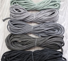 Шнур 3мм полиэфирный без сердечника для вязания ковров/сумок