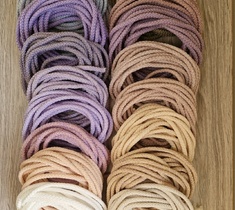 Шнур для вязания ковра 5мм с сердечником полиэфирный меланж